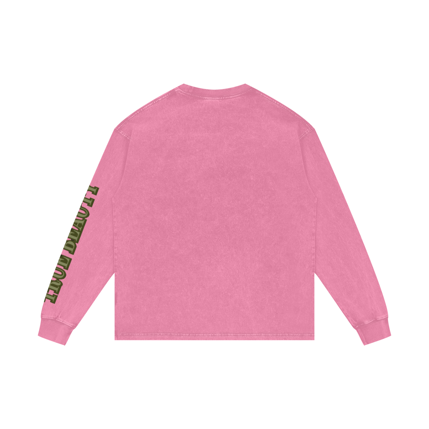 Acid Wash Oversize Long Sleeve T-Shirt