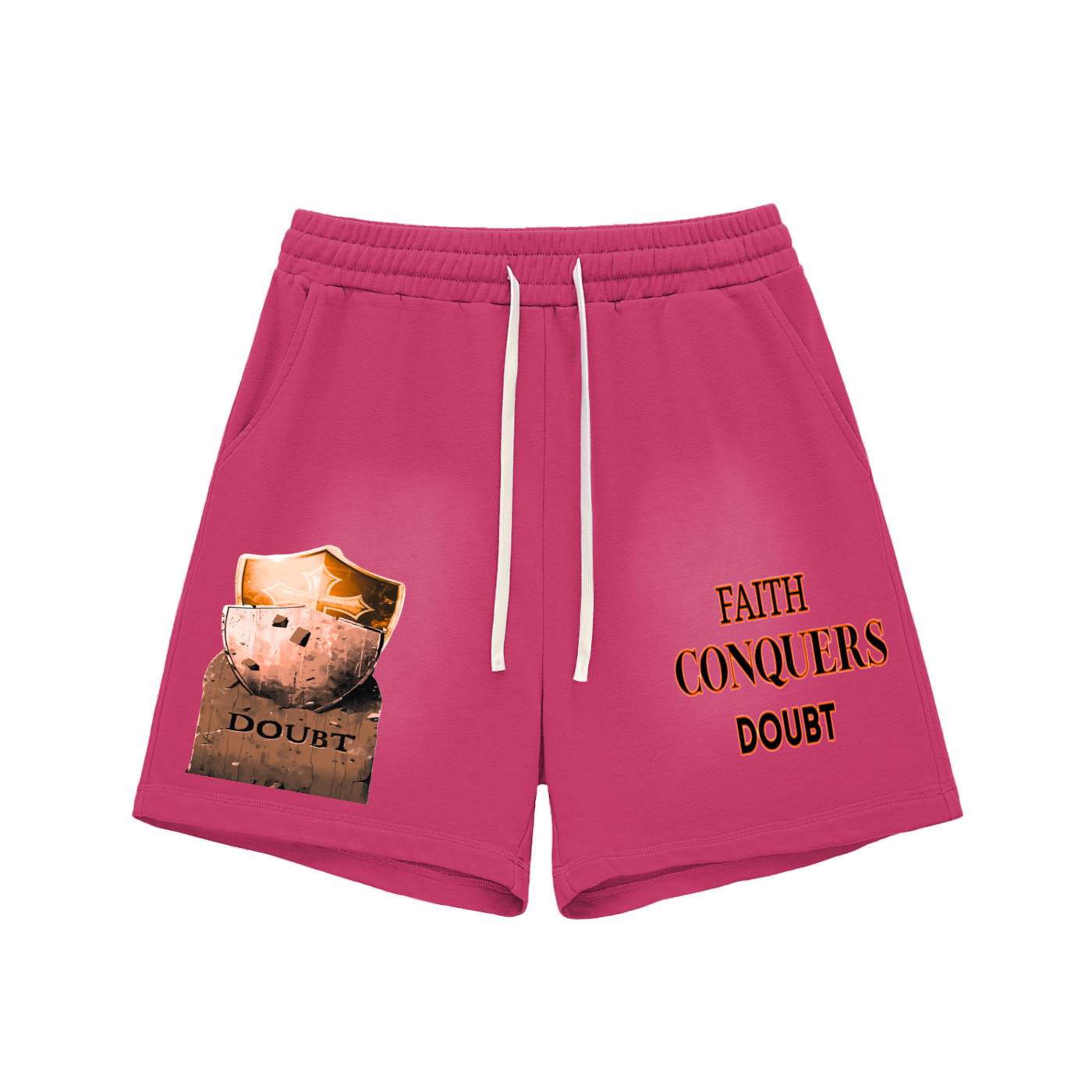 FAITH CONQUERS DOUBT SHORTS