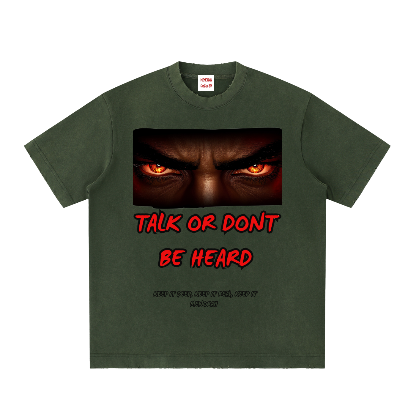 TALK OR DONT BE HEARD