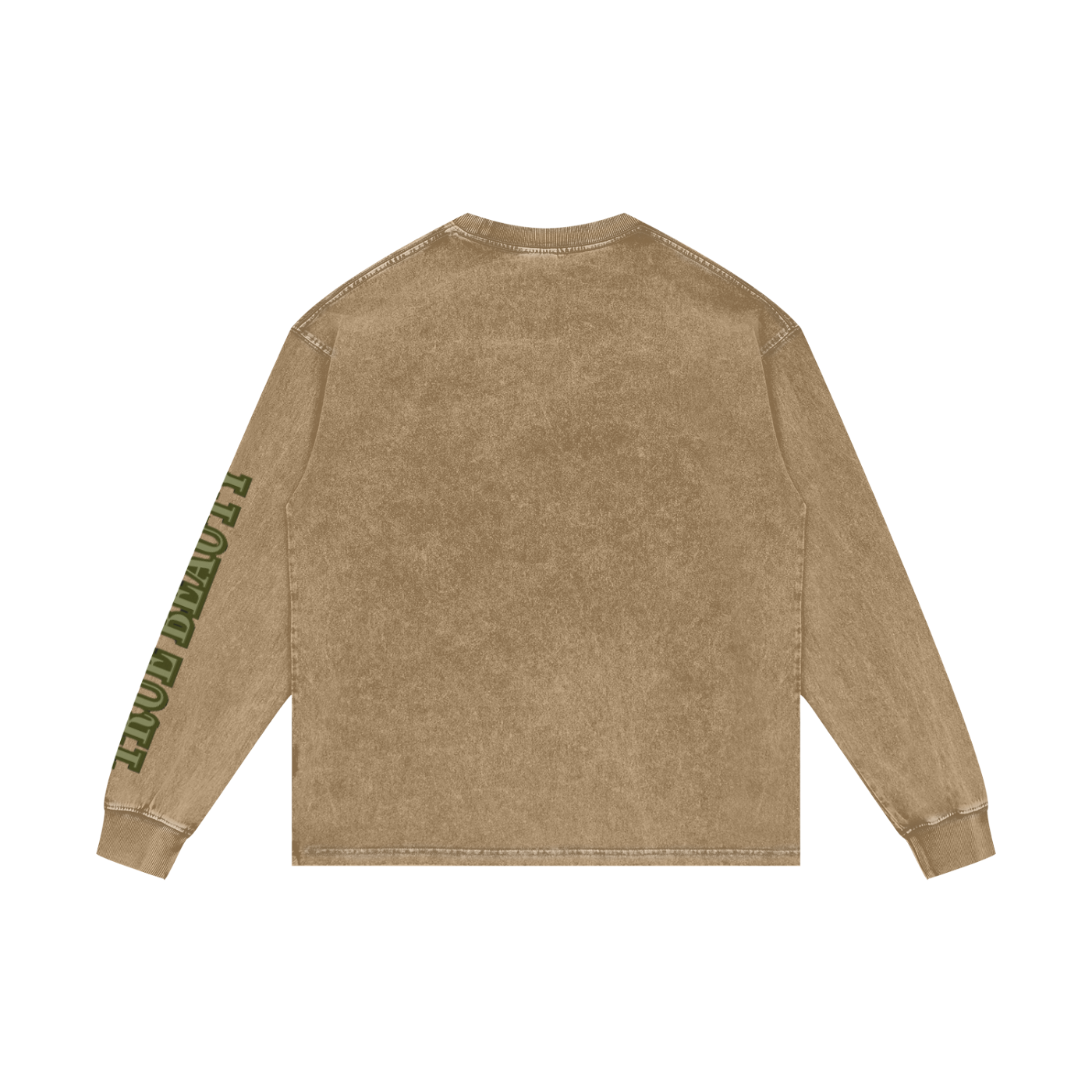 Acid Wash Oversize Long Sleeve T-Shirt