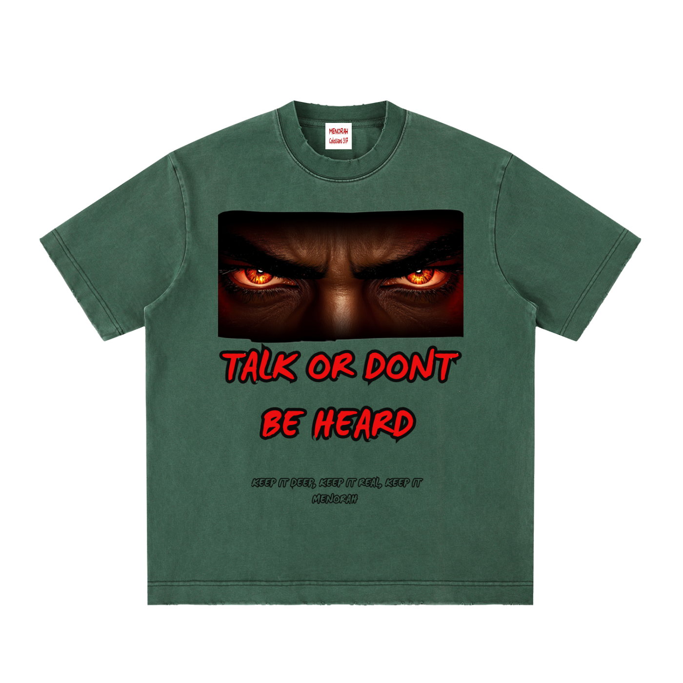 TALK OR DONT BE HEARD