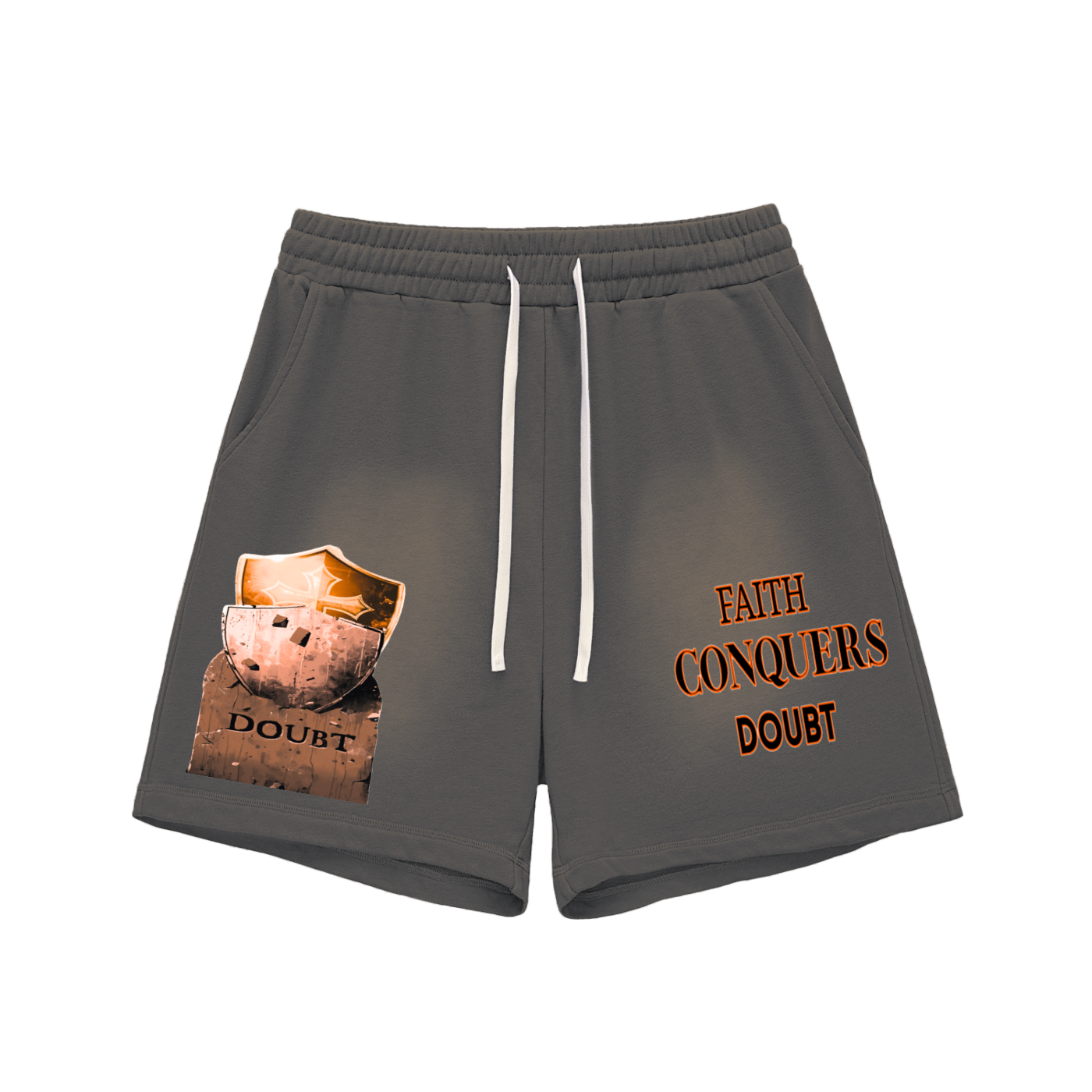 FAITH CONQUERS DOUBT SHORTS