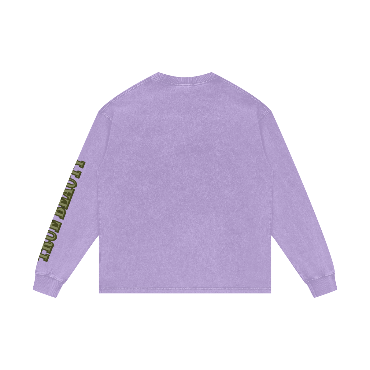 Acid Wash Oversize Long Sleeve T-Shirt