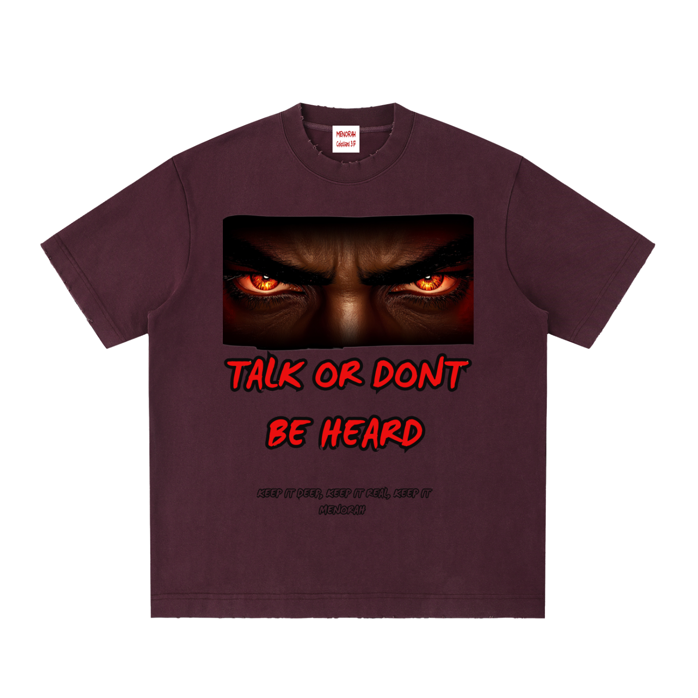TALK OR DONT BE HEARD