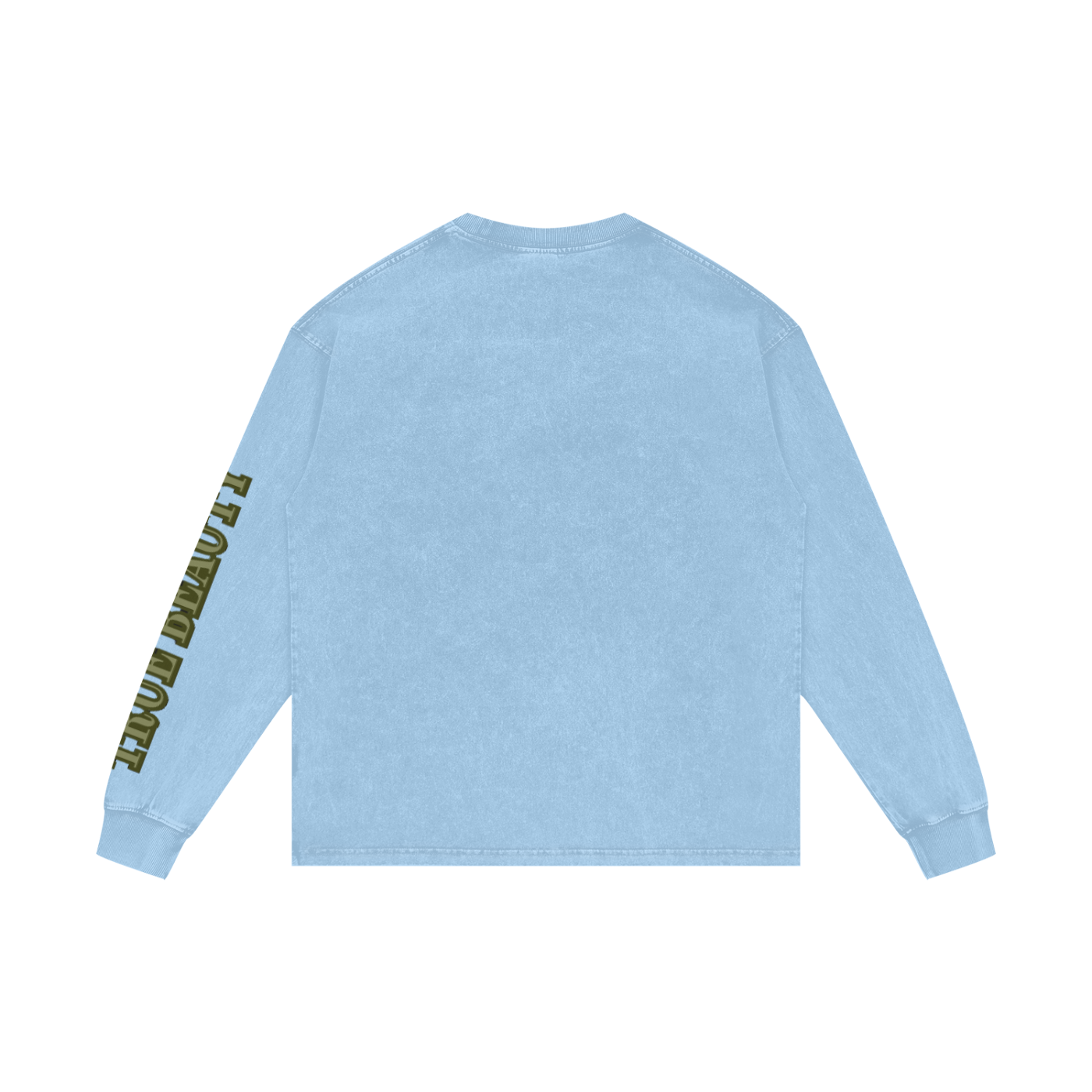 Acid Wash Oversize Long Sleeve T-Shirt